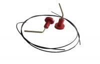 125KHz低頻無(wú)源銅線鎖RFID標(biāo)簽